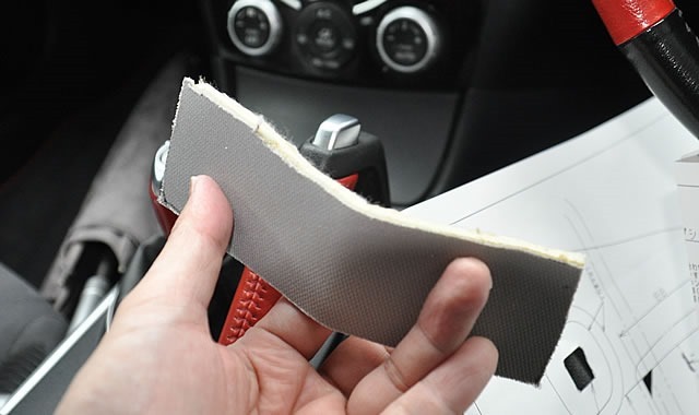 RX-8の切った天井の内装